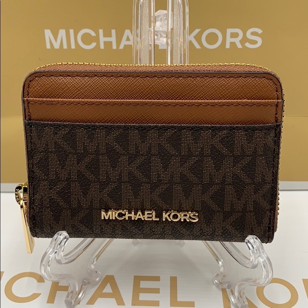 MICHAEL KORS JET SET TRAVEL MD ZA CARD CASE - Picture 11 of 16
